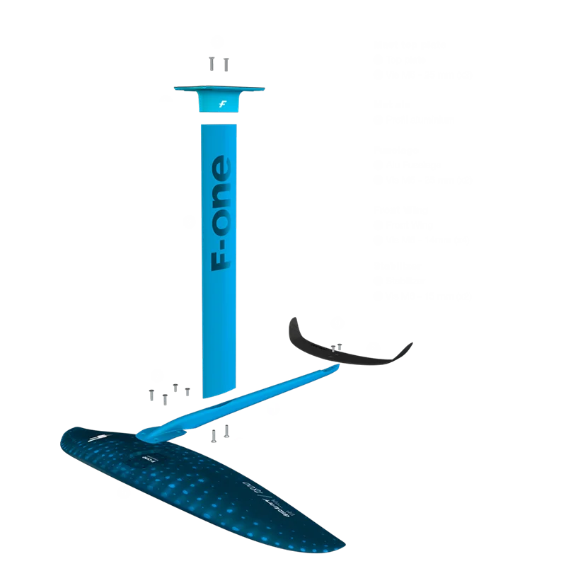 F-One - Gravity 1800 Complete Foil