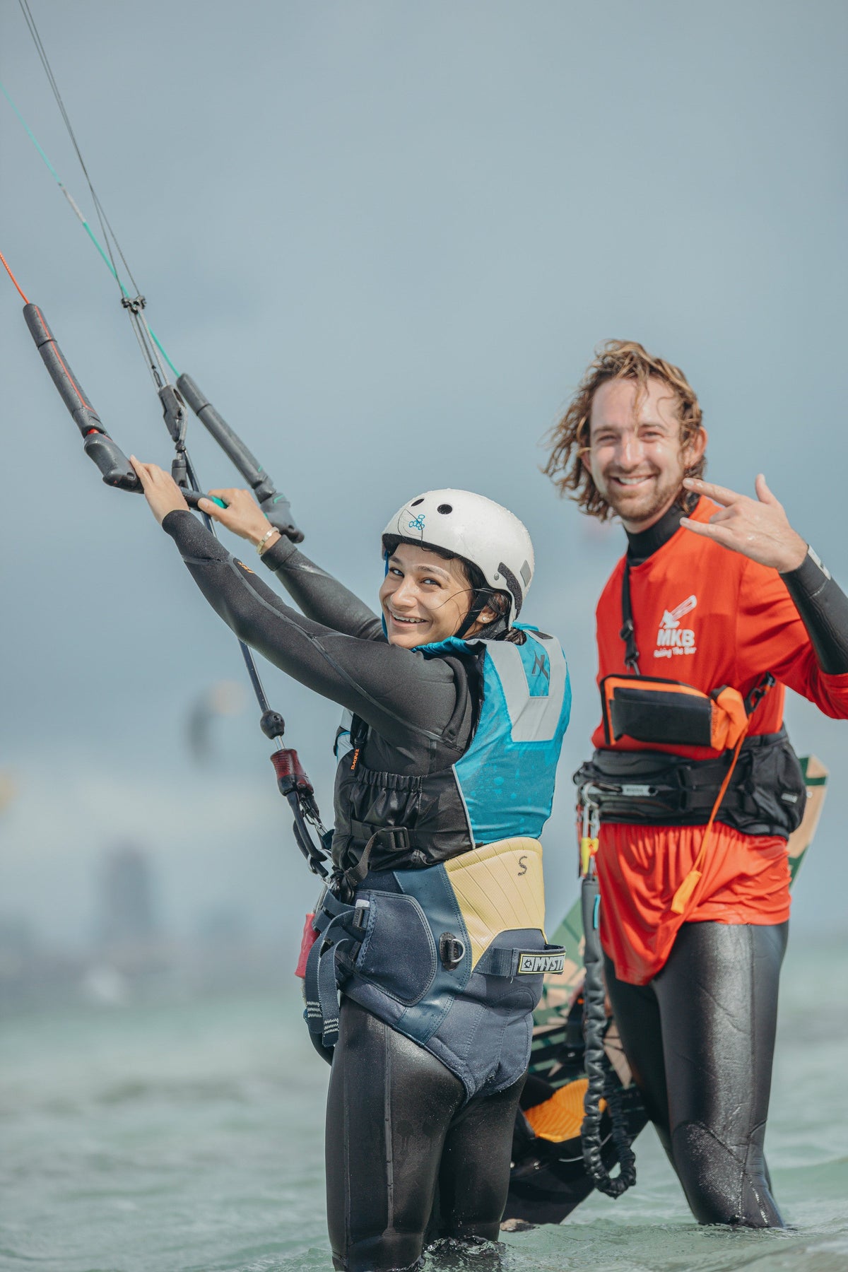 2 People Lesson (3 Hours) — Miami Kiteboarding
