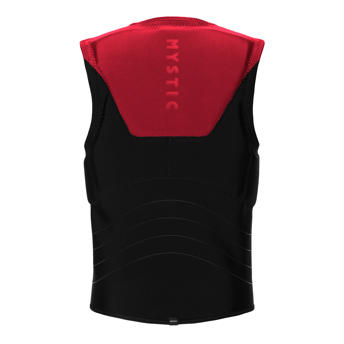 Mystic Solace Impact Vest S-Zip, red, back