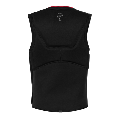 Mystic Solace Impact Vest S-Zip, red, detail