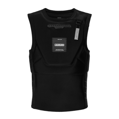 Mystic Solace Impact Vest S-Zip, black, front
