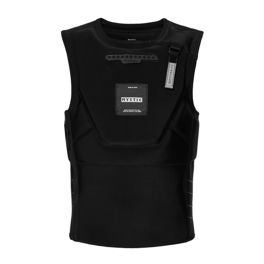 Mystic Solace Impact Vest S-Zip, black, front