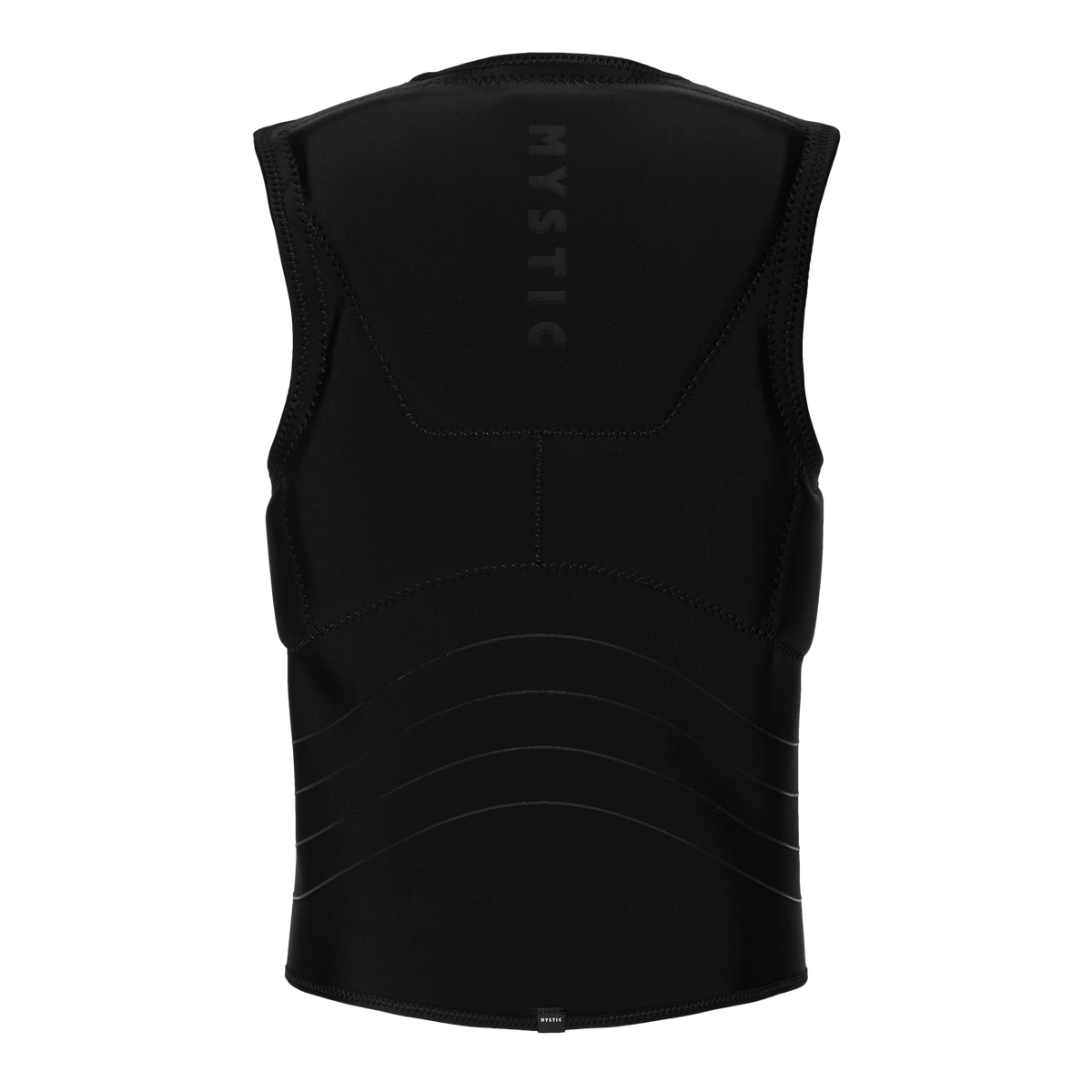 Mystic Solace Impact Vest S-Zip, black, back