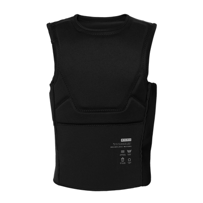 Mystic Solace Impact Vest S-Zip, black, side zip