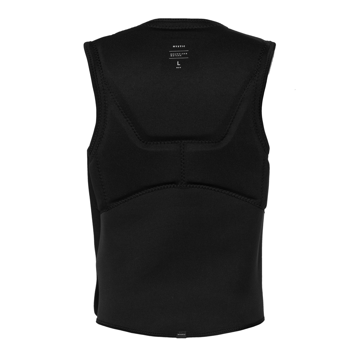 Mystic Solace Impact Vest S-Zip, black, detail